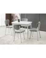 Milano beyaz masa set 1185
