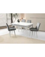 Milano beyaz masa set 165